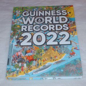 2022 Guinness Book of World Records hardback book
